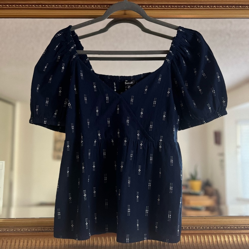 New madewell blouse!